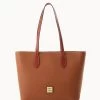 Pebble Grain Tote Caramel -Online Sale Dooney & Bourke B2320G AWCAPATN