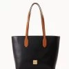 Wexford Leather Tote Black