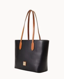 Wexford Leather Tote Black -Online Sale Dooney & Bourke B2320G JKBLPANA ALT1 1