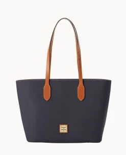 Wexford Leather Tote Black -Online Sale Dooney & Bourke B2320G JKMDPANA