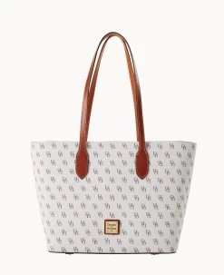 Gretta Tote Brown Tmoro -Online Sale Dooney & Bourke B2320G NGBOPATN