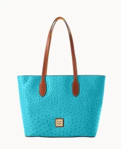 Ostrich Tote Black -Online Sale Dooney & Bourke B2320G OTAQPAKR