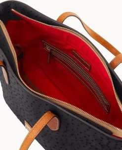 Ostrich Tote Black -Online Sale Dooney & Bourke B2320G OTBLPAKR ALT2 1