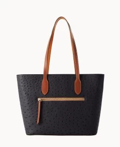 Ostrich Tote Black -Online Sale Dooney & Bourke B2320G OTBLPAKR ALT3 1