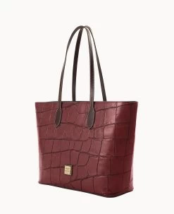 Denison Large Tote Bordeaux 23 Denison Large Tote Bordeaux -Online Sale Dooney & Bourke B2321G 8DBXPABM ALT1 1