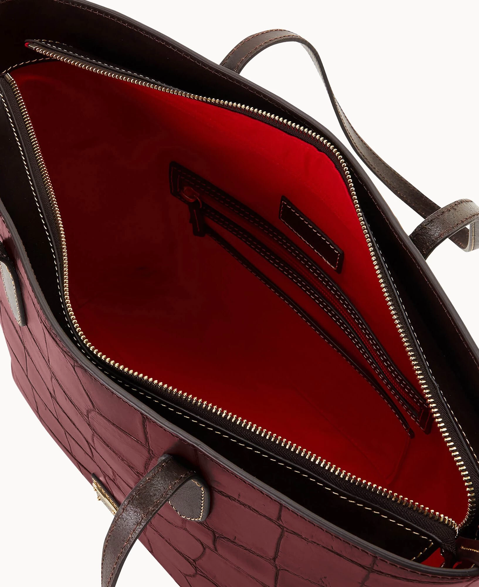 Denison Large Tote Bordeaux 10 Denison Large Tote Bordeaux - Image 8