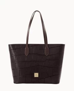 Denison Large Tote Bordeaux 29 Denison Large Tote Bordeaux -Online Sale Dooney & Bourke B2321G 8DEEPABM