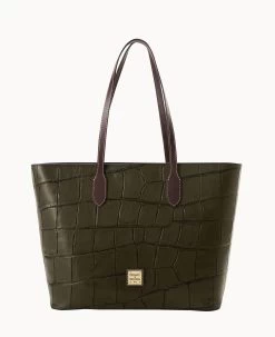 Denison Large Tote Bordeaux 30 Denison Large Tote Bordeaux -Online Sale Dooney & Bourke B2321G 8DOLPABM