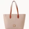 Pebble Grain Large Tote Oyster