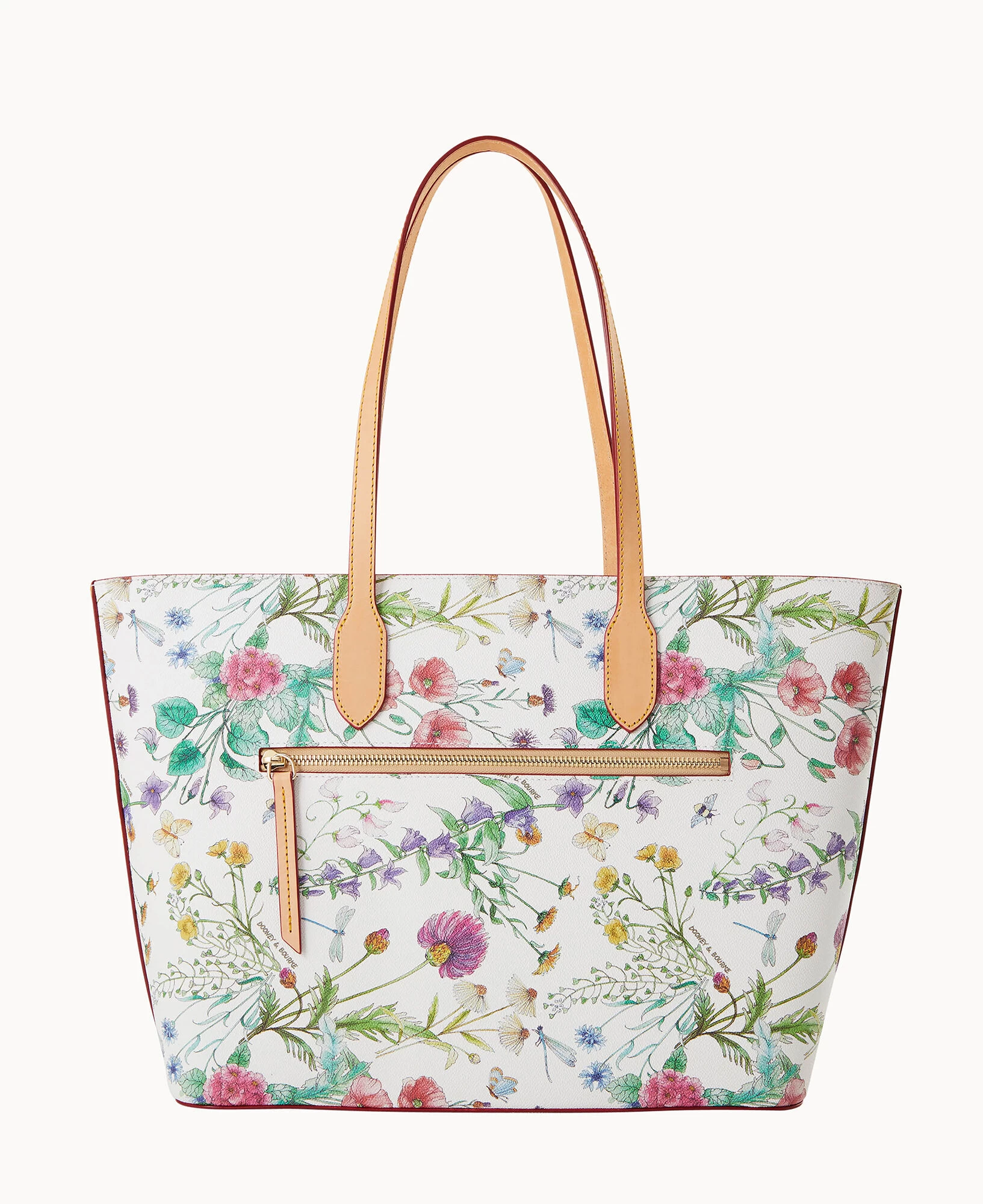 Botanical Collection Large Tote White 6 Botanical Collection Large Tote White - Image 4