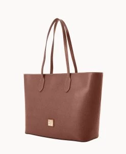 Saffiano Large Tote Amber -Online Sale Dooney & Bourke B2321G SIARSIAR ALT1 1