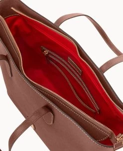 Saffiano Large Tote Amber -Online Sale Dooney & Bourke B2321G SIARSIAR ALT2 1