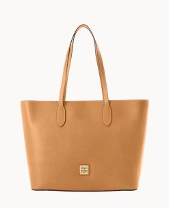 Saffiano Large Tote Amber -Online Sale Dooney & Bourke B2321G SICMSICM