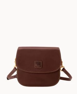 Florentine Saddle Bag Chestnut -Online Sale Dooney & Bourke B2323D SCCSSCCS 1