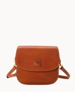 Florentine Saddle Bag Chestnut -Online Sale Dooney & Bourke B2323D SCNASCNA
