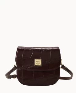 Denison Saddle Bag Cognac -Online Sale Dooney & Bourke B2323G 8DEEPABM