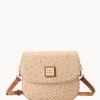 Ostrich Saddle Bag Sand -Online Sale Dooney & Bourke B2323G OTSDPAKR