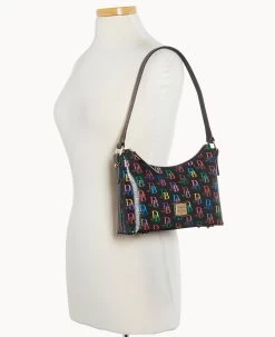 DB75 Multi Baguette Black 18 DB75 Multi Baguette Black -Online Sale Dooney & Bourke B2324G 5SBLPABL ALT4 1