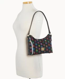 DB75 Multi Baguette Black 14 DB75 Multi Baguette Black -Online Sale Dooney & Bourke B2324G 5SBLPABL ALT4