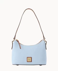 Pebble Grain Baguette Caribbean Blue -Online Sale Dooney & Bourke B2324G AW3FPATN