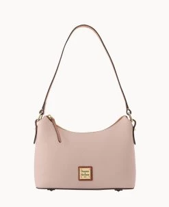 Pebble Grain Baguette Caribbean Blue -Online Sale Dooney & Bourke B2324G AWOYPATN