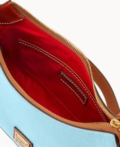Pebble Grain Baguette Caribbean Blue -Online Sale Dooney & Bourke B2324G AWYTPATN ALT2