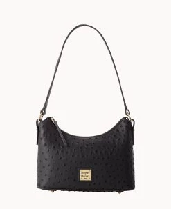 Ostrich Baguette Black -Online Sale Dooney & Bourke B2324G OTBLPABL 2