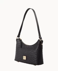 Ostrich Baguette Black -Online Sale Dooney & Bourke B2324G OTBLPABL ALT1 1