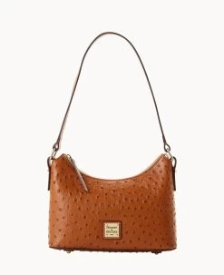 Ostrich Baguette Black -Online Sale Dooney & Bourke B2324G OTCAPAKR
