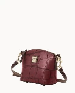 Denison Mini Domed Crossbody Bordeaux -Online Sale Dooney & Bourke B2325G 8DBXPABM ALT1 1