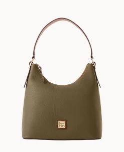 Pebble Grain Hobo Olive