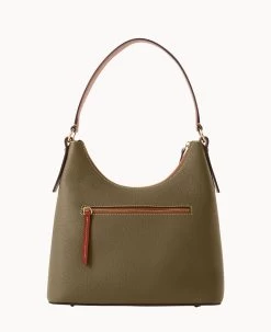 Pebble Grain Hobo Olive -Online Sale Dooney & Bourke B2326G AWOLPATN ALT3