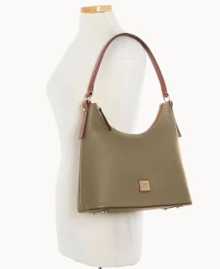 Pebble Grain Hobo Olive -Online Sale Dooney & Bourke B2326G AWOLPATN ALT4