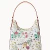 Botanical Collection Hobo White -Online Sale Dooney & Bourke B2326G BZWHSVNA