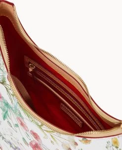 Botanical Collection Hobo White -Online Sale Dooney & Bourke B2326G BZWHSVNA ALT2