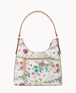 Botanical Collection Hobo White -Online Sale Dooney & Bourke B2326G BZWHSVNA ALT3 1