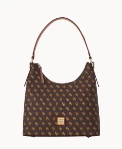 Gretta Hobo Brown Tmoro 24 Gretta Hobo Brown Tmoro -Online Sale Dooney & Bourke B2326G NGBMPATN 1