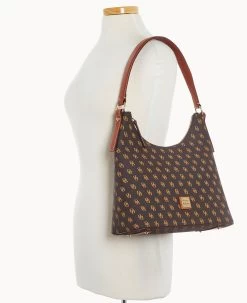 Gretta Hobo Brown Tmoro 28 Gretta Hobo Brown Tmoro -Online Sale Dooney & Bourke B2326G NGBMPATN ALT4 1