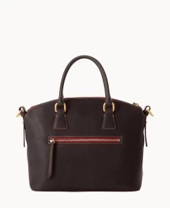 Florentine Domed Satchel Brown Tmoro 31 Florentine Domed Satchel Brown Tmoro -Online Sale Dooney & Bourke B2327D SCBMSCBM ALT3 1