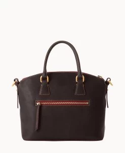 Florentine Domed Satchel Brown Tmoro 25 Florentine Domed Satchel Brown Tmoro -Online Sale Dooney & Bourke B2327D SCBMSCBM ALT3