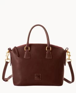 Florentine Domed Satchel Brown Tmoro 36 Florentine Domed Satchel Brown Tmoro -Online Sale Dooney & Bourke B2327D SCCSSCCS