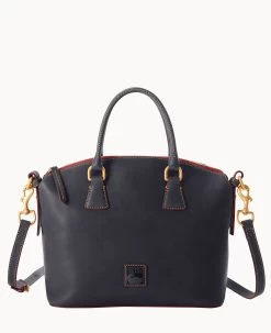 Florentine Domed Satchel Brown Tmoro 38 Florentine Domed Satchel Brown Tmoro -Online Sale Dooney & Bourke B2327D SCNVSCNV