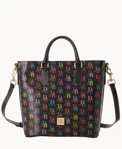 DB75 Multi Editor's Tote Black -Online Sale Dooney & Bourke B2328G 5SBLPABL 2