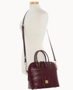 Denison Satchel Bordeaux 21 Denison Satchel Bordeaux -Online Sale Dooney & Bourke B2329G 8DBXPABM ALT4
