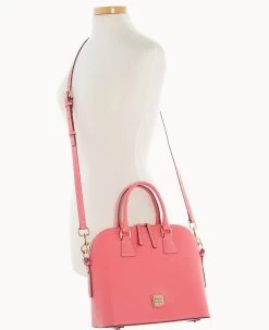 Saffiano Satchel Bubble Gum -Online Sale Dooney & Bourke B2329G SIBZSIBZ ALT4