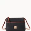 Pebble Grain Katie Crossbody Black -Online Sale Dooney & Bourke B2340G AWBLPATN