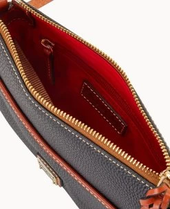 Pebble Grain Katie Crossbody Black -Online Sale Dooney & Bourke B2340G AWBLPATN ALT2 1