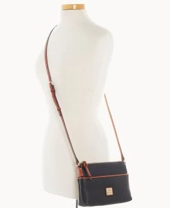 Pebble Grain Katie Crossbody Black -Online Sale Dooney & Bourke B2340G AWBLPATN ALT4 1