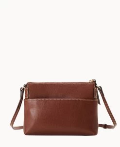 Saffiano Katie Crossbody Amber 30 Saffiano Katie Crossbody Amber -Online Sale Dooney & Bourke B2340G SIARSIAR ALT3 1