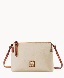 Pebble Grain Rosie Crossbody Caramel -Online Sale Dooney & Bourke B2341G AWBOPATN
